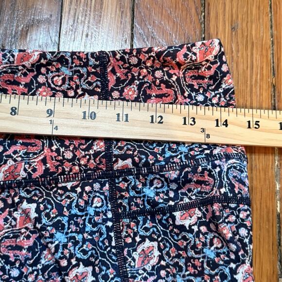 Athleta Leggings Chaturanga Capri Multicolor Size M Gym Yoga - Picture 5 of 8